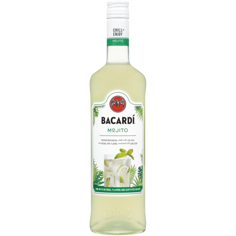 BACARDI MOJITO CLASSIC COCKTAILS 25 750ML