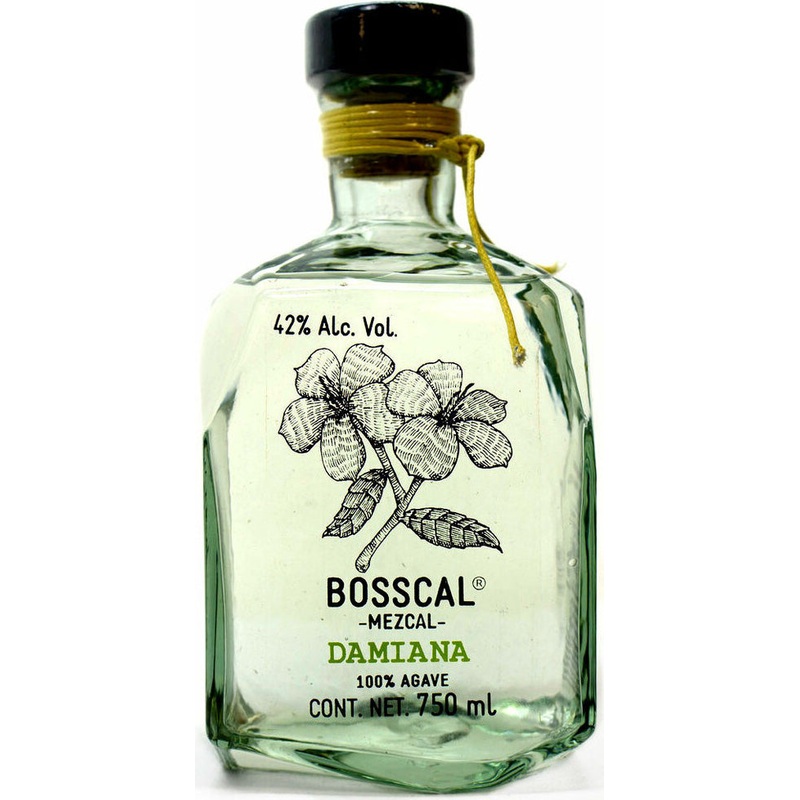 Bosscal Mezcal Damiana 84 750ML