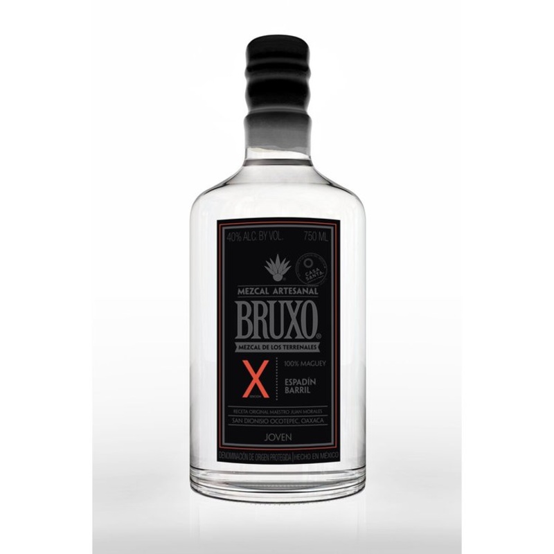 Bruxo Mezcal Artesanal Joven Edicion X Espadin Barril 80 750ML