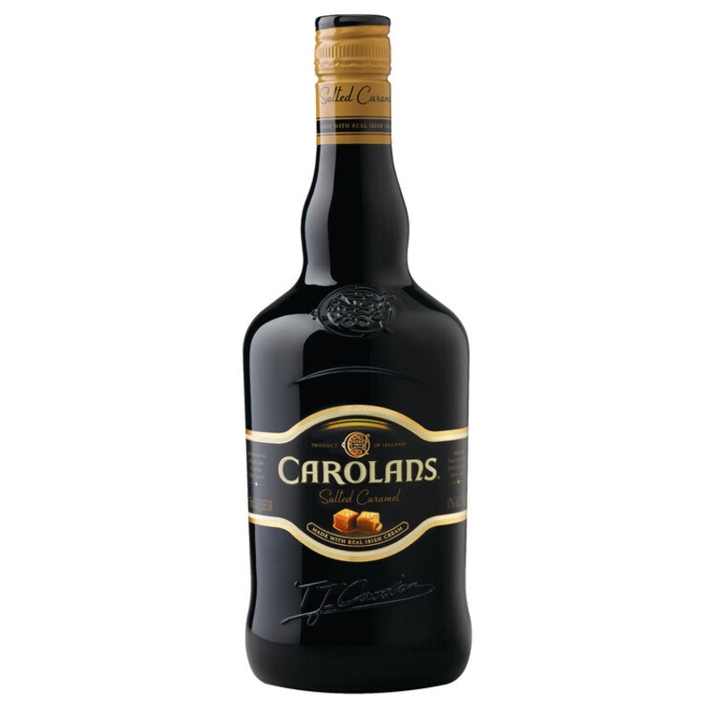 CAROLANS SALTED CARAMEL CREAM LIQUEUR 34 750ML
