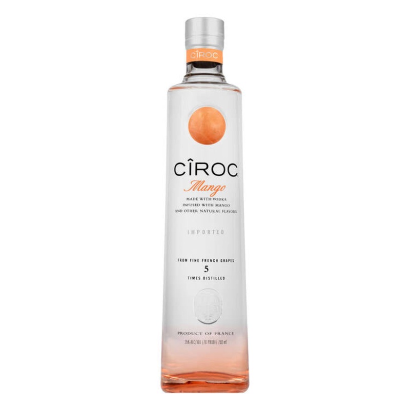 CIROC MANGO FLAVORED VODKA 70 750ML