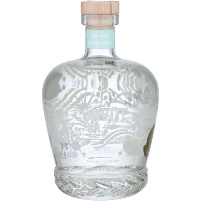 CONVITE MEZCAL ARTESANAL JOVEN ESPADIN MADRECUISHE BLEND 84 750ML