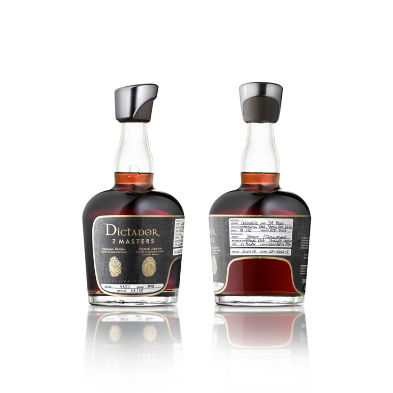 Dictador Aged Rum 2 Masters Champagne Leclerc Briant 90 750ML