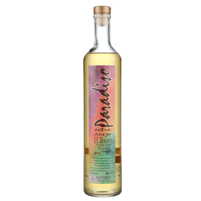EL TESORO TEQUILA EXTRA ANEJO PARADISO 5 YR 80 750ML