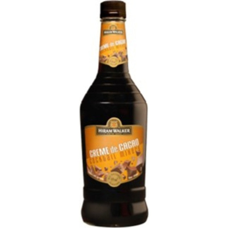 HIRAM WALKER CREME DE CACAO DARK 30 750ML