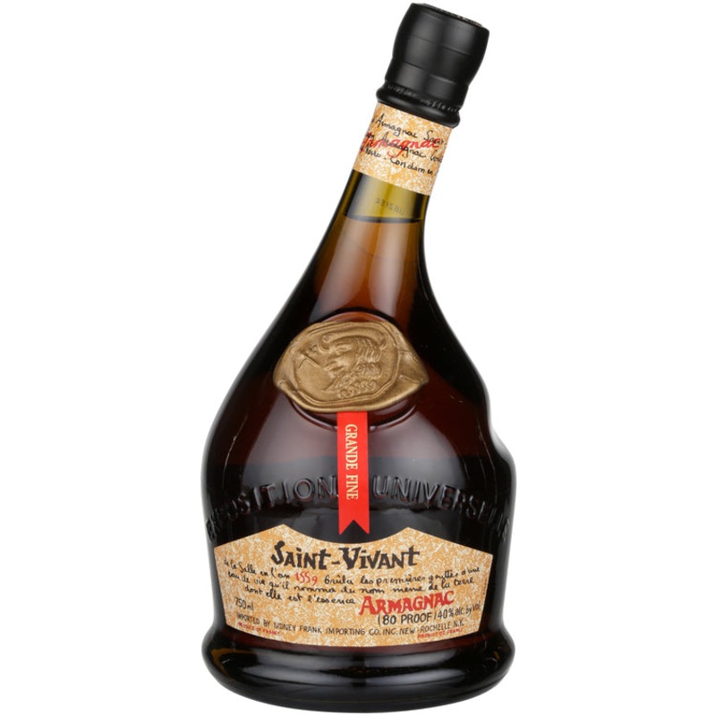 SAINT VIVANT ARMAGNAC GRANDE FINE 80 750ML
