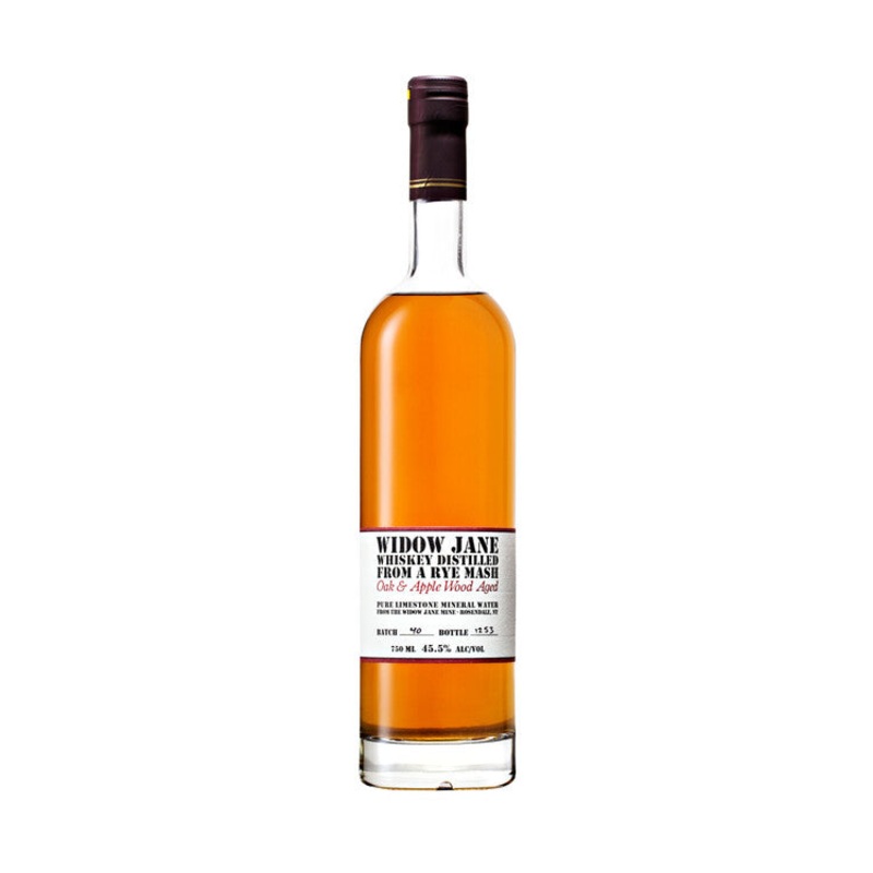 WIDOW JANE RYE WHISKEY APPLE WOOD 93 750ML