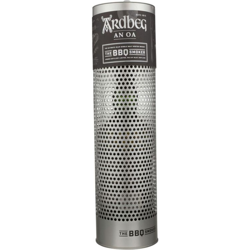ARDBEG SINGLE MALT SCOTCH AN OA 93.2 W/ BBQ SMOKER 750ML