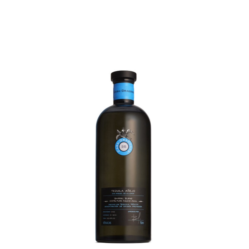 CASA DRAGONES TEQUILA ANEJO BARREL BLEND 80 750ML