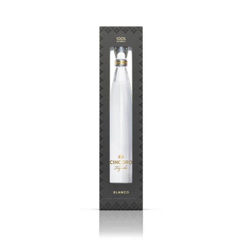 CINCORO TEQUILA BLANCO 80 W/ GIFT BOX 750ML