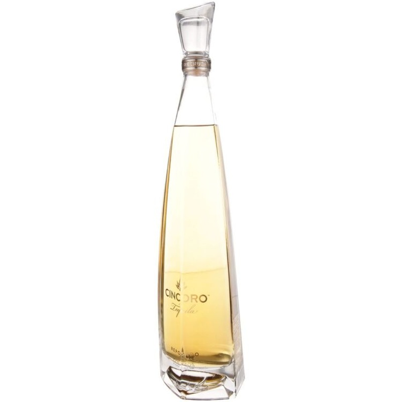 CINCORO TEQUILA REPOSADO 80 750ML
