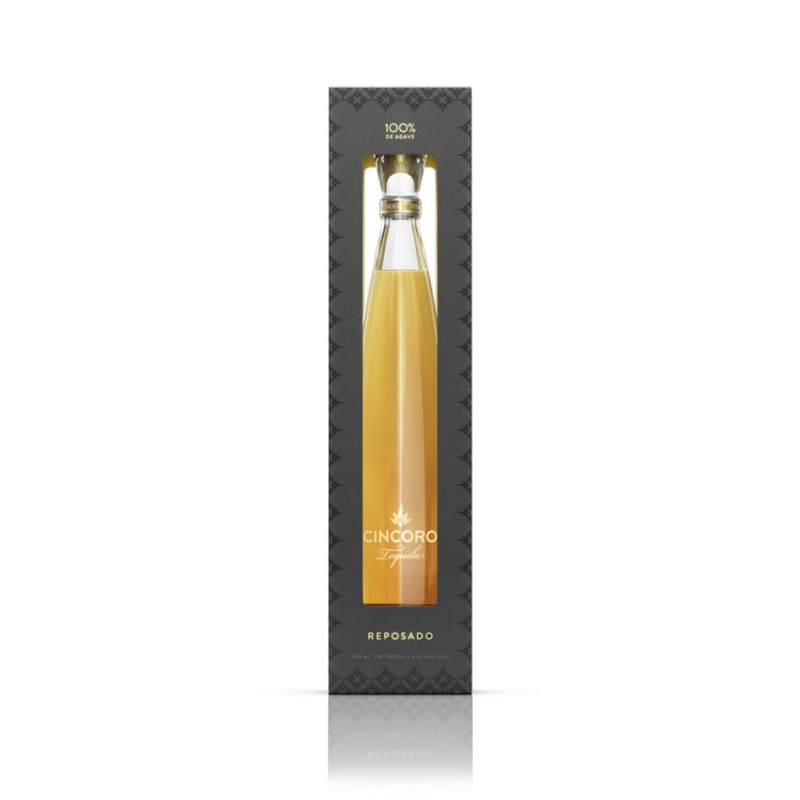 CINCORO TEQUILA REPOSADO 80 W/ GIFT BOX 750ML