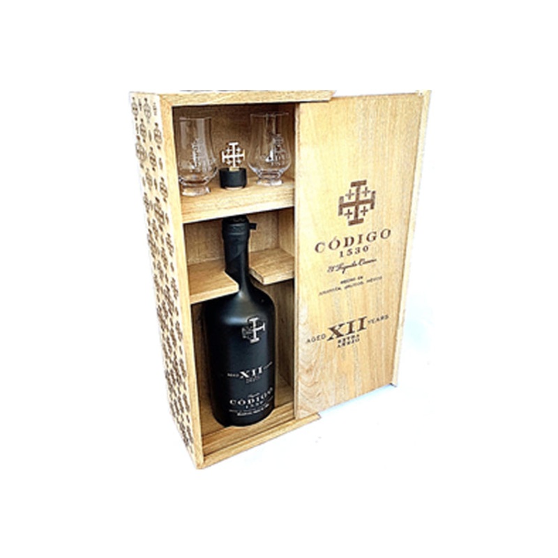 CODIGO 1530 TEQUILA EXTRA ANEJO ORIGEN 80 W/ 4 GLASSES 750ML