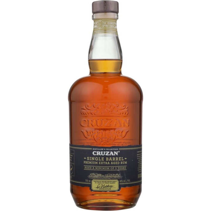 Cruzan Aged Rum Single Barrel Distiller'S Collection 5 Yr 80 750ML