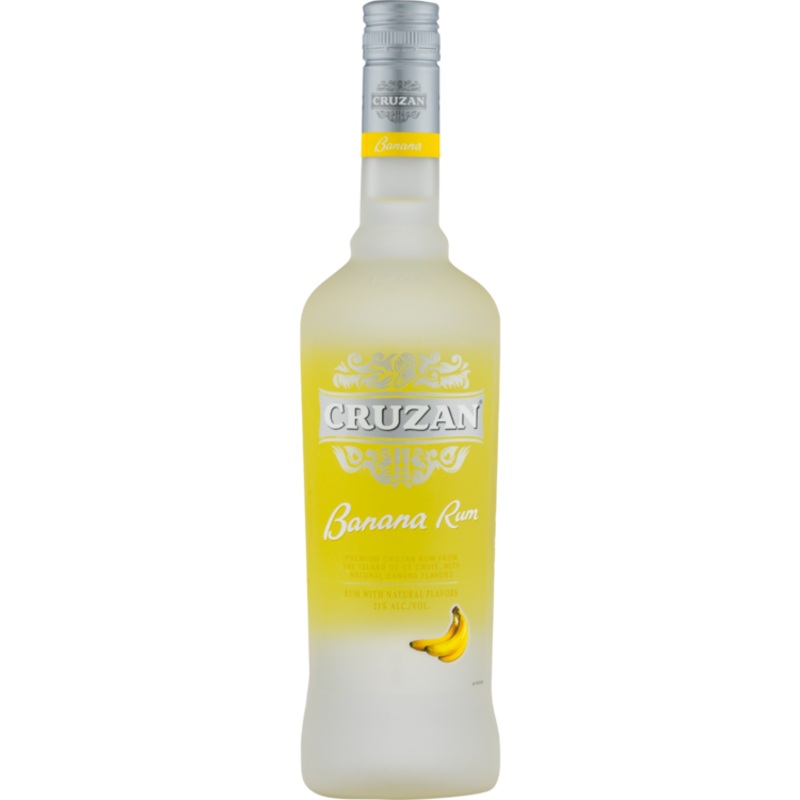 CRUZAN BANANA FLAVORED RUM 42 750ML