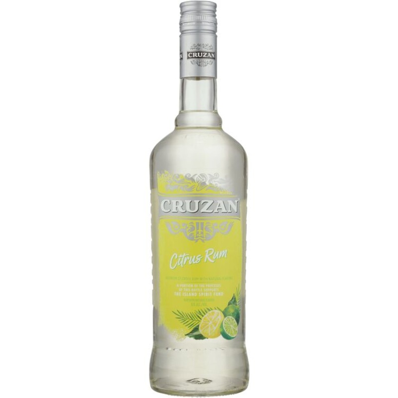 CRUZAN CITRUS FLAVORED RUM 70 750ML