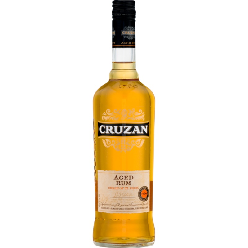 CRUZAN DARK RUM AGED 2 YR 80 750ML