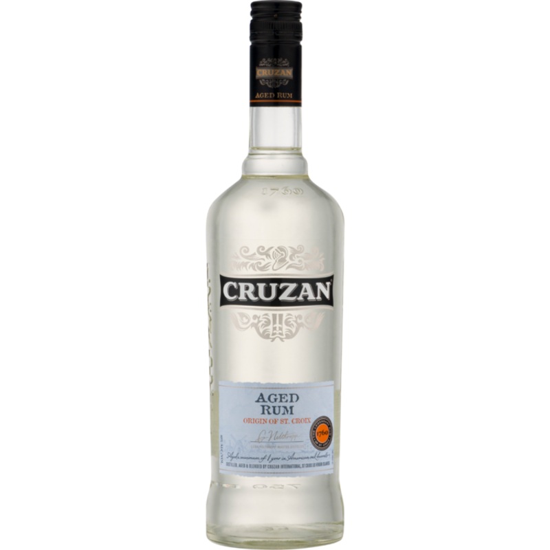 CRUZAN LIGHT RUM AGED 80 750ML