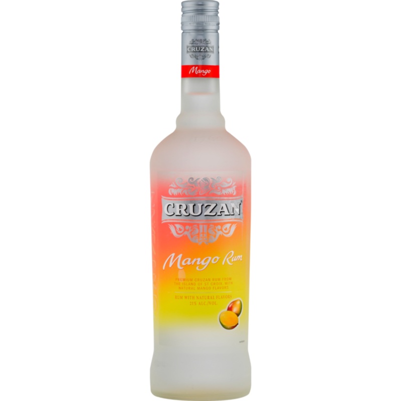 CRUZAN MANGO FLAVORED RUM 42 750ML
