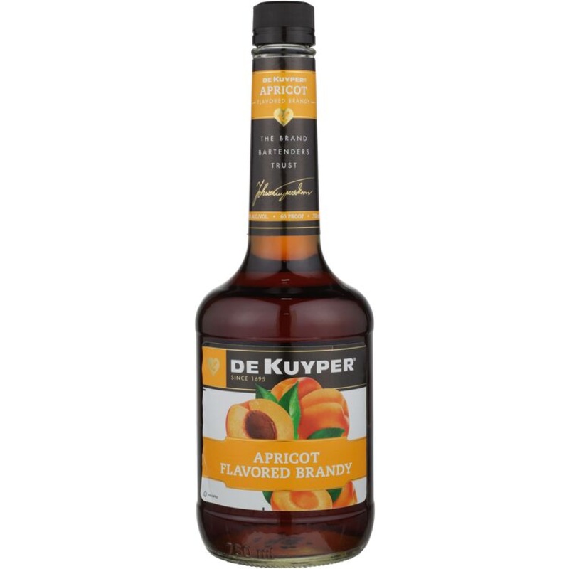 DEKUYPER APRICOT FLAVORED BRANDY 60 750ML