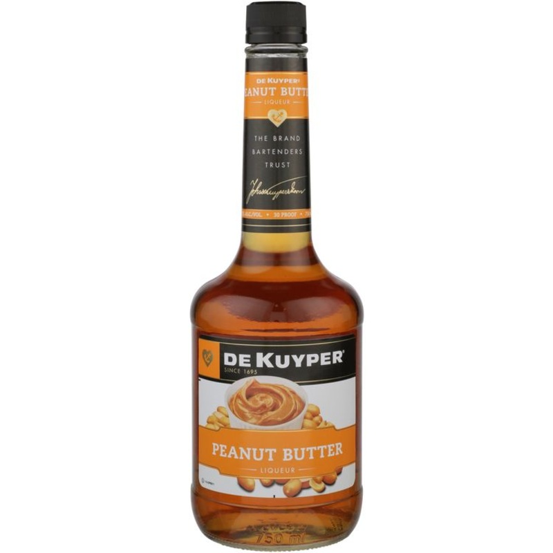 DEKUYPER PEANUT BUTTER LIQUEUR 30 750ML