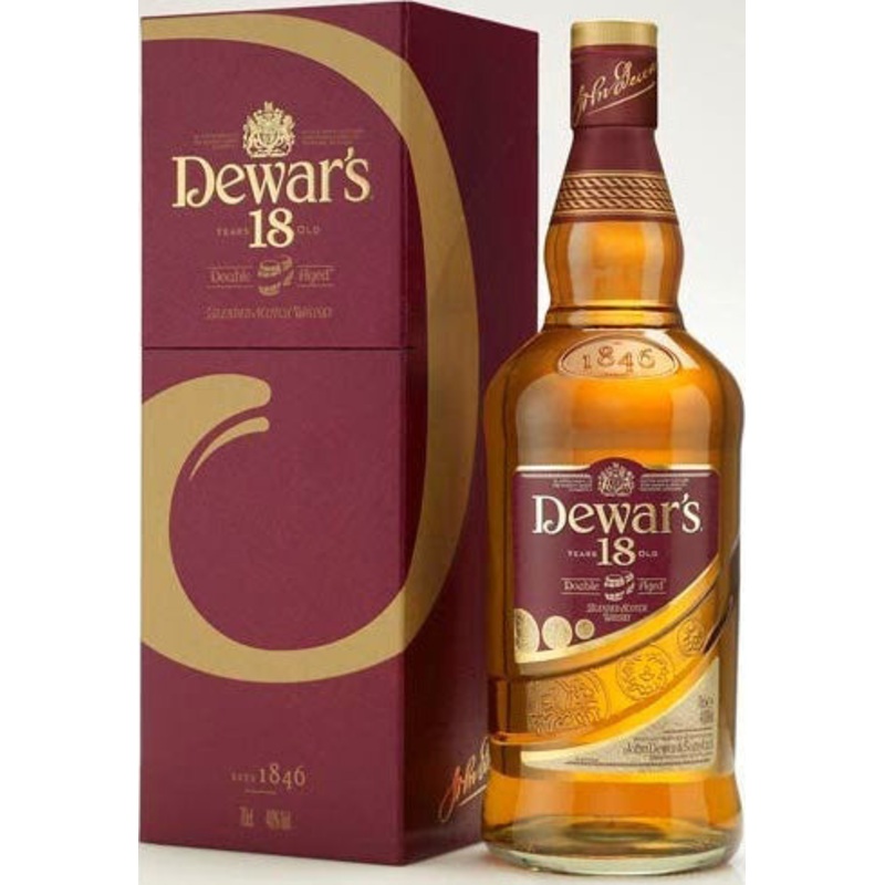 Dewar'S Blended Scotch The Vintage 18 Yr 80 W/ Gift Tin 750ML