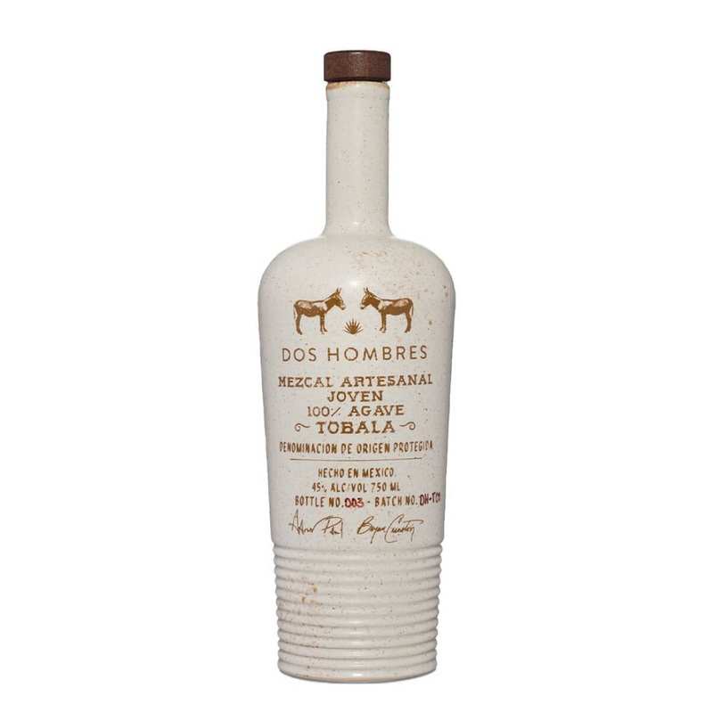 Dos Hombres Mezcal Artesanal Joven Tobala 90 750ML