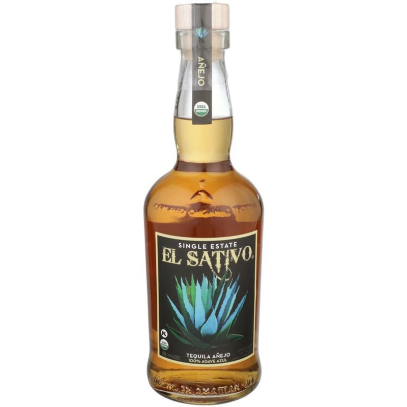 El Sativo Tequila Anejo Single Estate 80 750ML