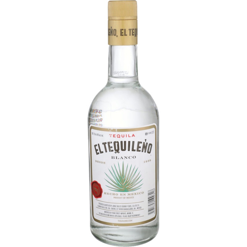 El Tequileno Tequila Blanco 80 750ML