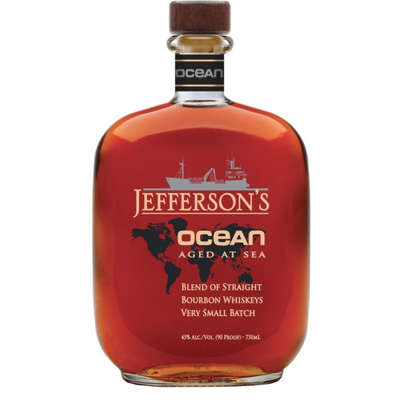 JEFFERSON'S STRAIGHT BOURBON OCEAN AGED AT SEA VOYAGE NO. 19 WHEATED MASH BILL 90 750ML