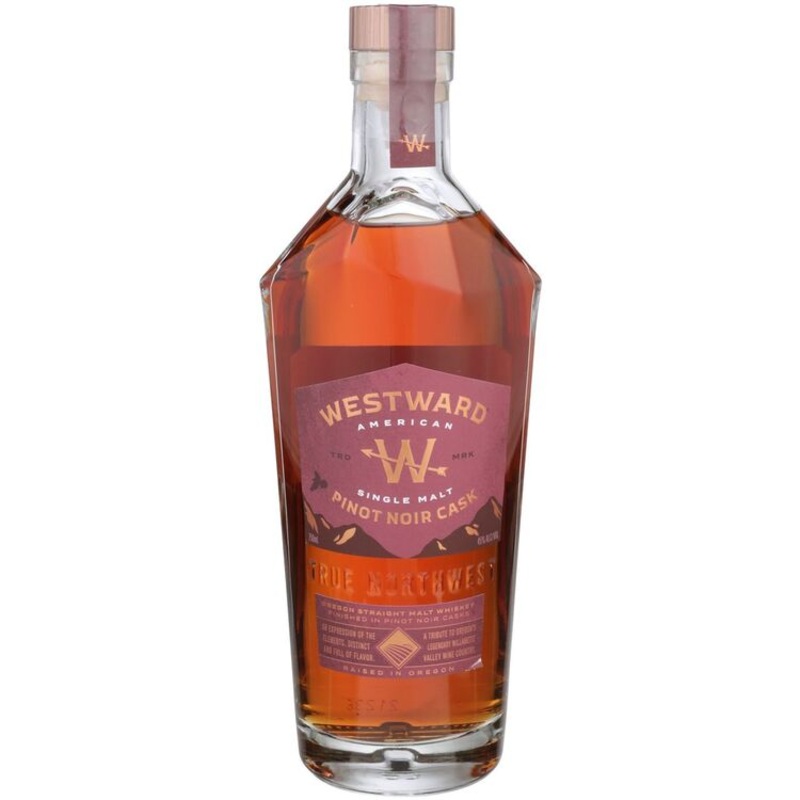 WESTWARD AMERICAN SINGLE MALT WHISKEY PINOT NOIR CASK 90 750ML
