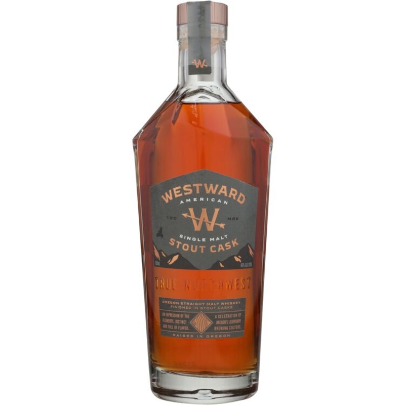 WESTWARD AMERICAN SINGLE MALT WHISKEY STOUT CASK 92 750ML
