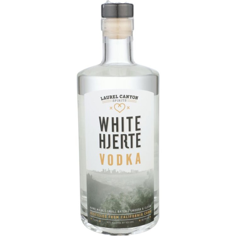 White Hjerte Vodka Small Batch 80 750ML