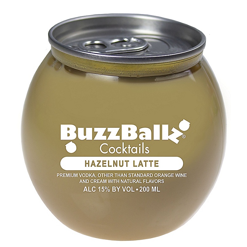 Buzzballz Hazelnut Latte Cocktail 30 200ML