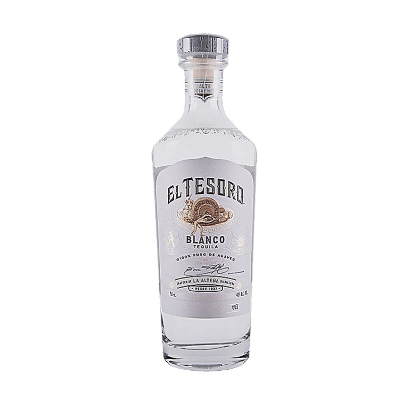 EL TESORO TEQUILA BLANCO 80 750ML