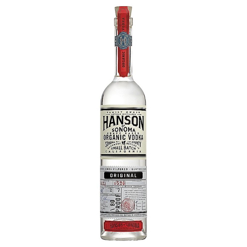 HANSON OF SONOMA VODKA ORIGINAL SMALL BATCH 80 750ML