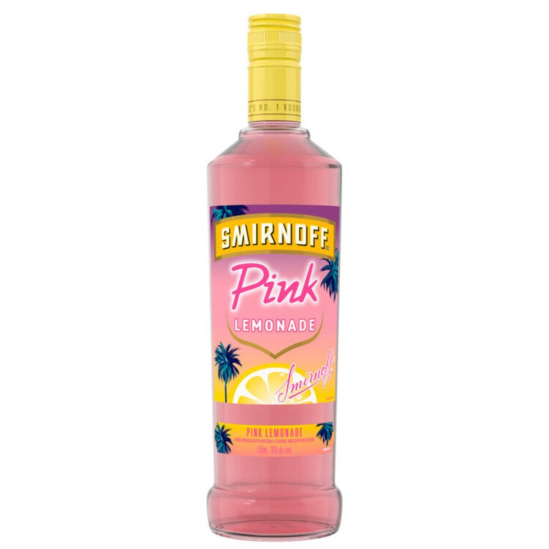 SMIRNOFF PINK LEMONADE FLAVORED VODKA 60 750ML