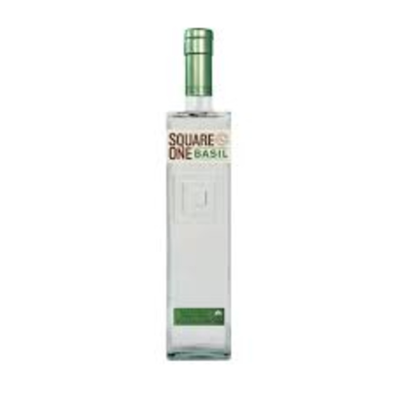 SQUARE ONE ORGANIC BASIL VODKA 50ML 10/12PK 50 mL (10)