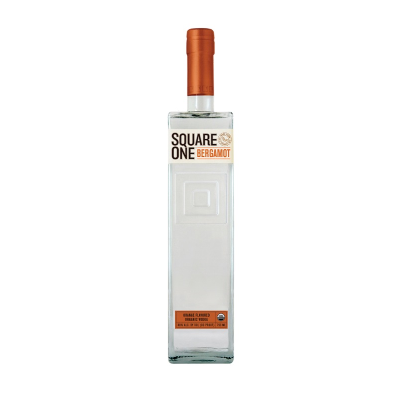 SQUARE ONE ORGANIC BERGAMOT VODKA 50ML 10/12PK 50 mL (10)