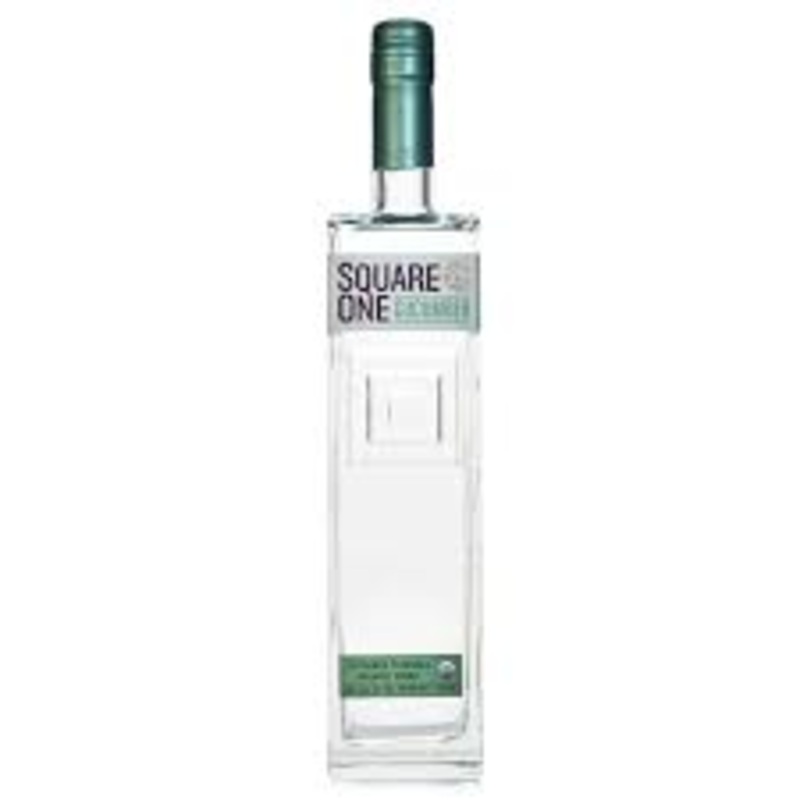 SQUARE ONE ORGANIC CUCUMBER VODKA 50ML 10/12PK 50 mL (10)