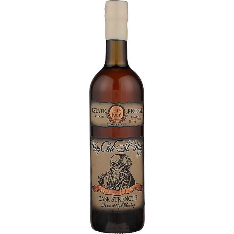 VERY OLDE ST. NICK SUMMER RYE WHISKEY CASK STRENGTH ESTATE RESERVE 119.1 750ML