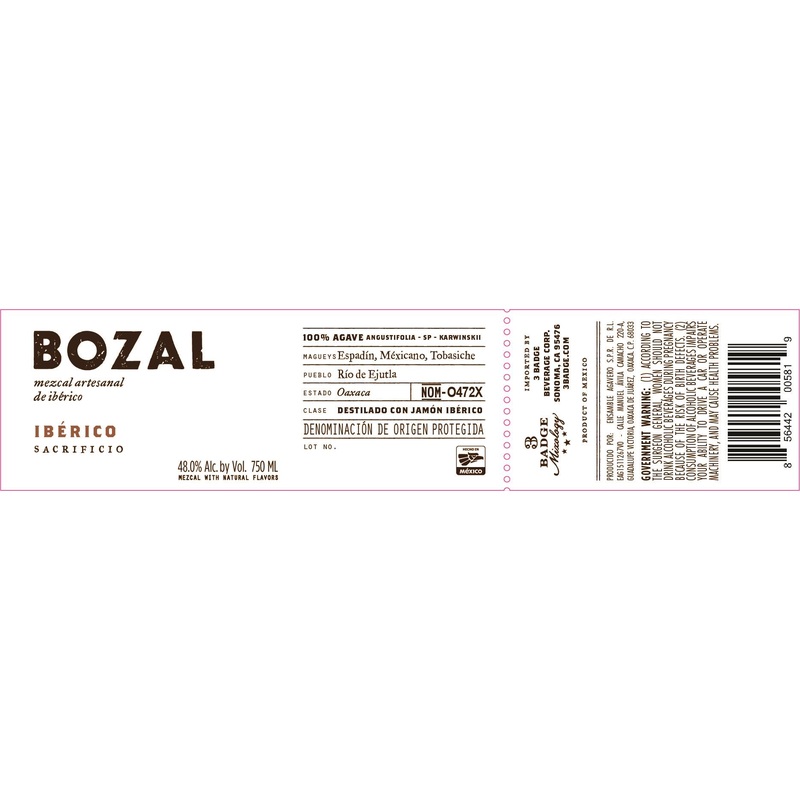 BOZAL MEZCAL IBERICO 750 mL