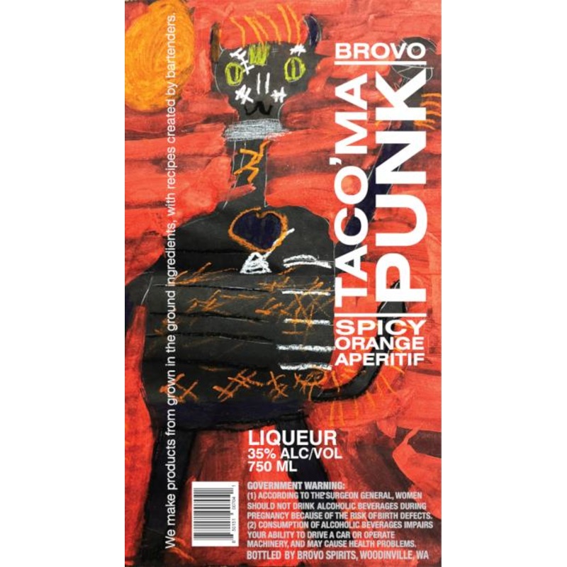 BROVO TACOMA PUNK LIQUEUR 750 mL