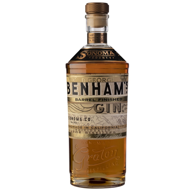 D. GEORGE BENHAM'S BARREL FINISHED GIN 750 mL