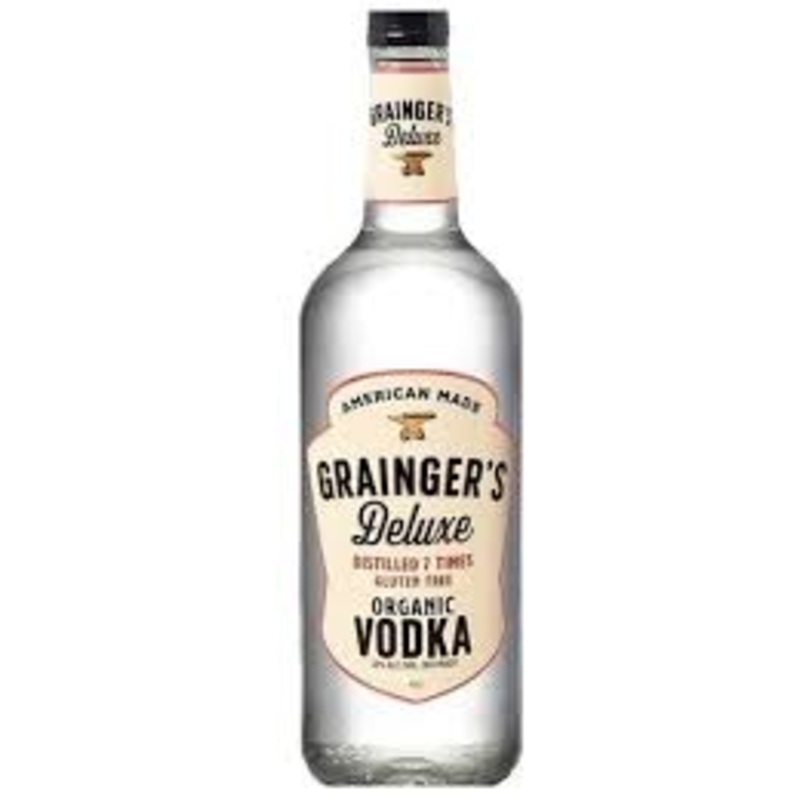 GRAINGER'S DELUXE ORGANIC VODKA 750 mL