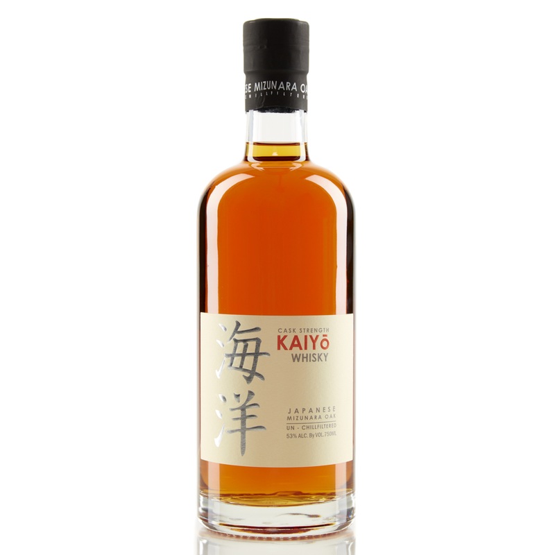 KAIYO WHISKY CASK STRENGTH MIZUNARA OAK 53% 750 mL