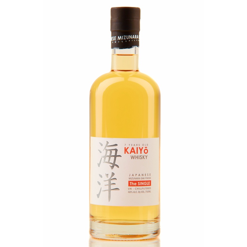 KAIYO WHISKY MIZUNARA OAK THE SINGLE" 7 YR 750 mL "