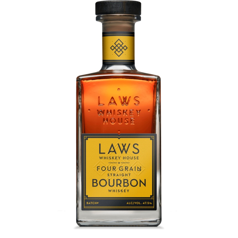 LAWS WHISKEY FOUR GRAIN STRAIGHT BOURBON 750 mL