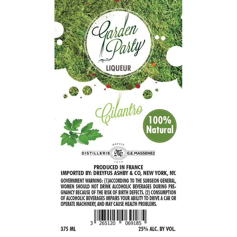 MASSENEZ GARDEN PARTY CILANTRO 375 mL