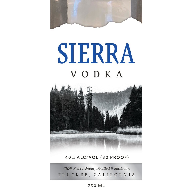 OLD TRESTLE SIERRA VODKA 750 mL